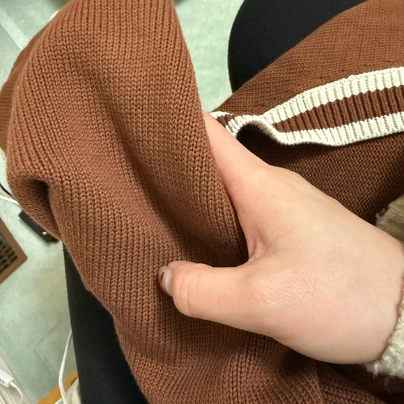 Sunday Best Lamora Cardigan-Size M-Epicurean Brown-NWT - Picture 8 of 9